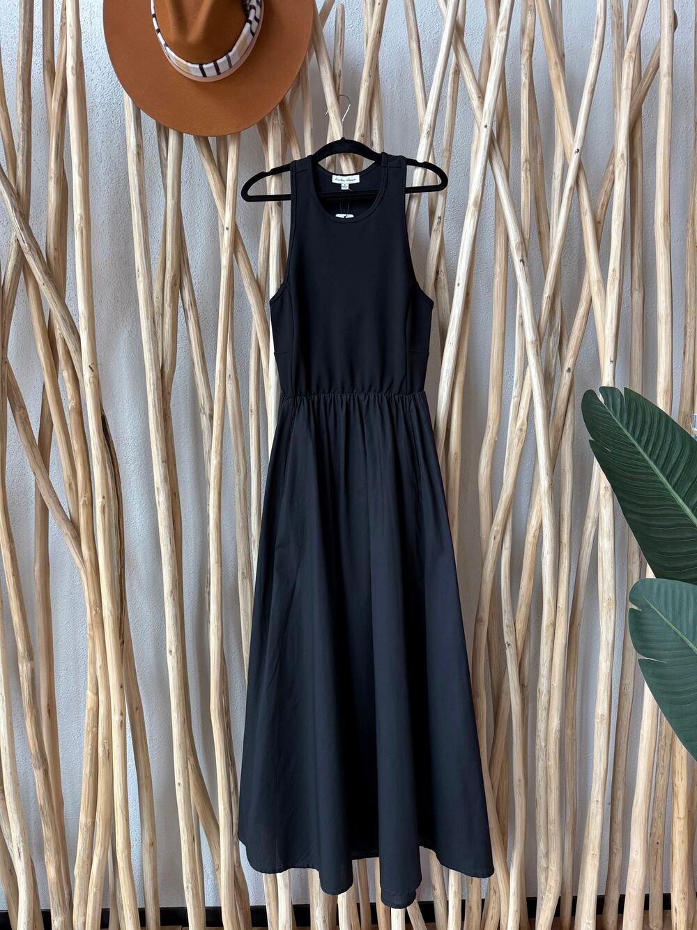 Knit To Woven Dress